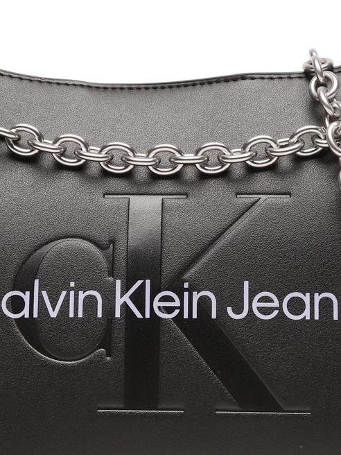 Calvin Klein Ck Jeans Sculpted Mono Bolsa De Hombro Blackmono Compra