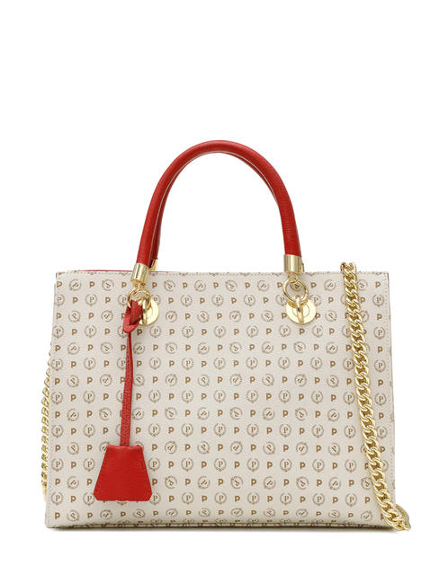 POLLINI Heritage Classic Maletín de mano, con bandolera Marfil / lac - Bolsos Mujer