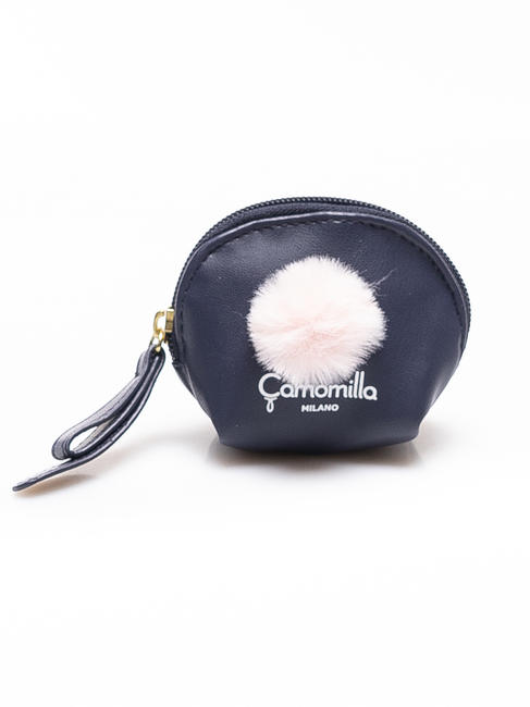 CAMOMILLA FURRY POM POM Monedero con cremallera Bluedeep - Bolsas y accesorios  niños