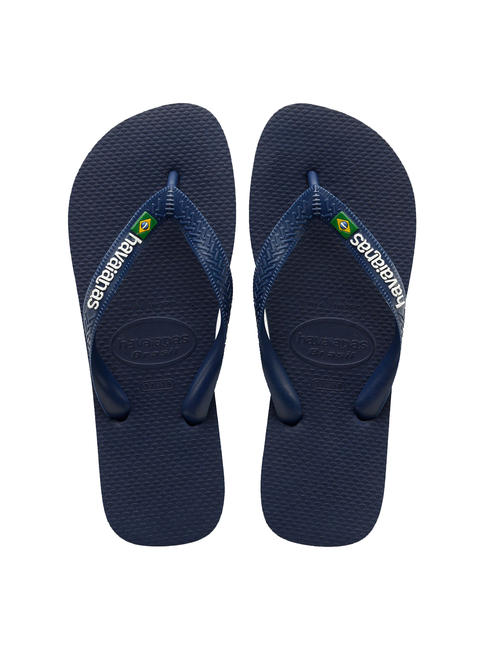 HAVAIANAS BRASIL LOGO Chanclas para hombre navyblu - Zapatos unisex