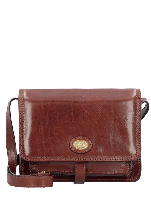 THE BRIDGE STORY Bolso bandolera de piel BROWN - Bolsos Mujer