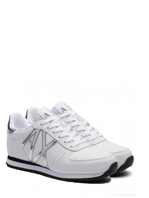 ARMANI EXCHANGE sneaker Zapatillas whi / silv - Zapatos Mujer