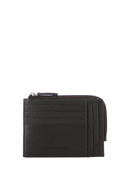 PIQUADRO Cartera De piel negro - Carteras Hombre