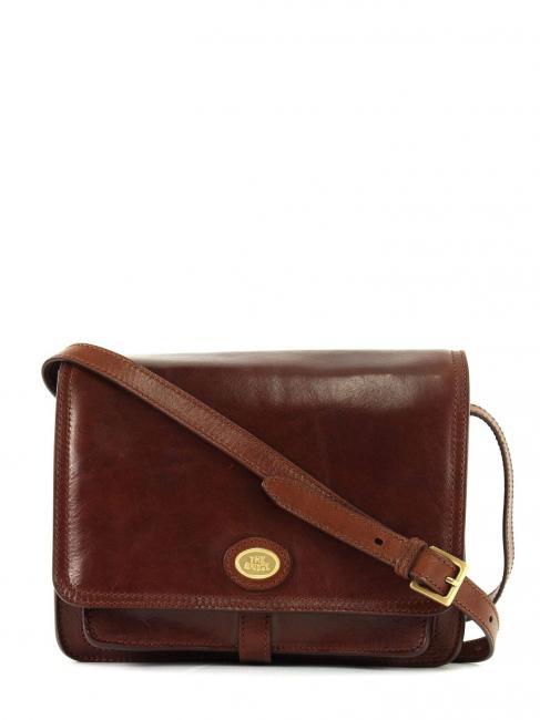 THE BRIDGE STORY Bolso bandolera, en piel BROWN - Bolsos Mujer