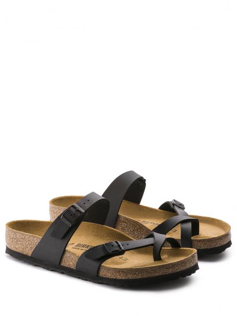 BIRKENSTOCK MAYARI BIRKO-FLOR Sandalia tipo chanclas negro - Zapatos unisex