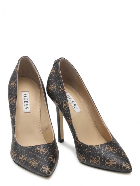 GUESS GAVI 11 Bombas altas marrón ocre - Zapatos Mujer