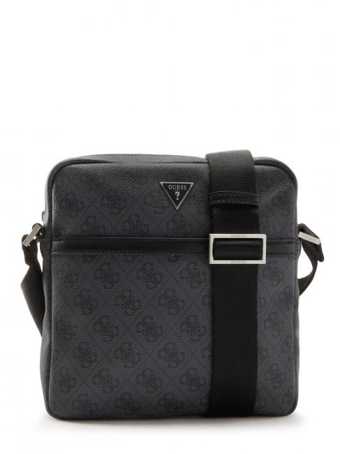 GUESS VEZZOLA Smart Bolsa de hombro NEGRO - Bandoleras Hombre