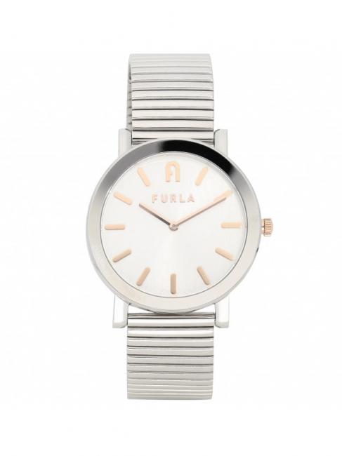 FURLA MINIMAL SHAPE reloj solo tiempo COLOR PLATA - Relojes