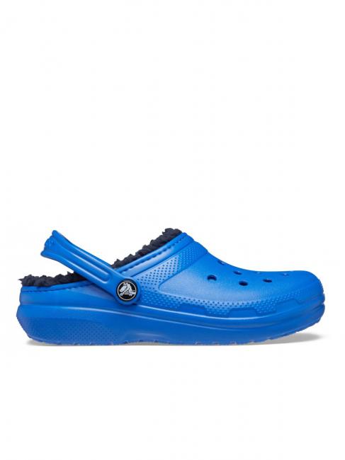 CROCS CLASSIC LINED CLOG TODDLER Zueco acolchado perno azul - Zapatos de bebé