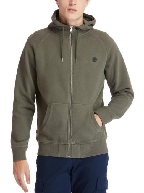 TIMBERLAND E-R BASIC Sudadera con cremallera y capucha grapleaf - Sudaderas