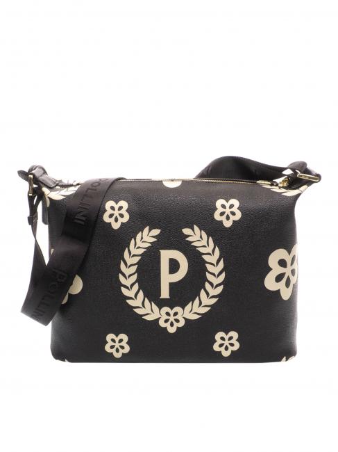 POLLINI HERITAGE Bolsa de hombro negro - Bolsos Mujer