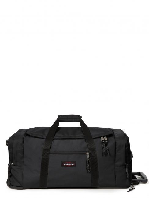 EASTPAK LEATHERFACE M + Maleta trolley mediana NEGRO - Trolley Semirrígidos