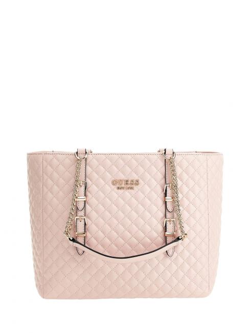 GUESS ADAM bolso de hombro rosas pálidas - Bolsos Mujer