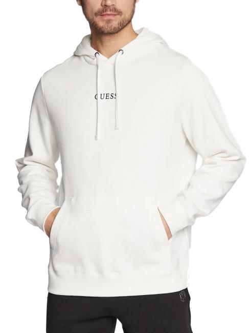 GUESS ROY Sudadera blanco escarchado - Sudaderas