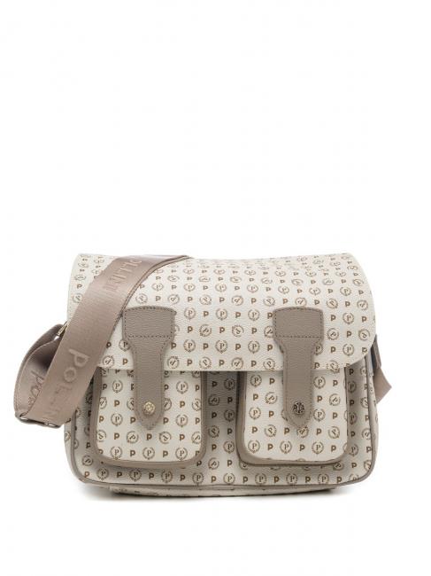 POLLINI Tapiro Bolso de hombro Marfil - Bolsos Mujer