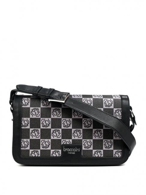 BRACCIALINI MONORANGE Bolsa de hombro negro - Bolsos Mujer