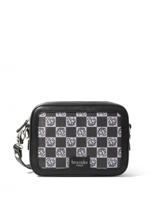 BRACCIALINI MONORANGE Bolsa de cámara de hombro negro - Bolsos Mujer