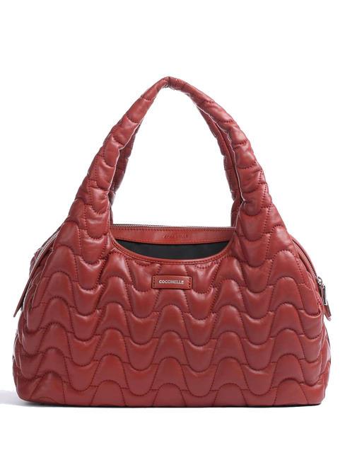 COCCINELLE BIANCA Bolso bandolera en napa Arce - Bolsos Mujer