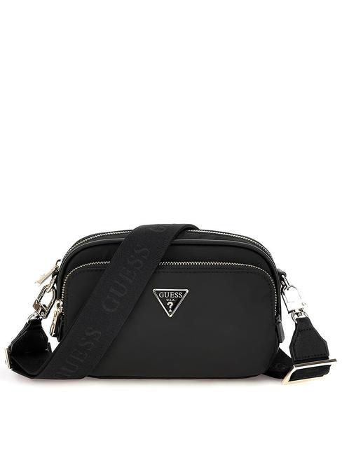 GUESS ECO GEMMA Minibolso para cámara de hombro NEGRO - Bolsos Mujer