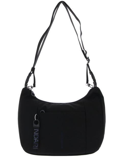 MANDARINA DUCK MD 20 Buckle Pouch Bolsa de hombro NEGRO - Bolsos Mujer