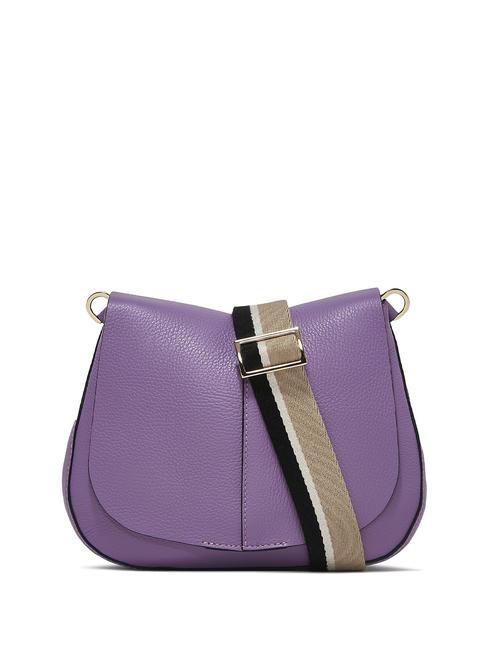 GIANNI CHIARINI HELENA ROUND Bolso bandolera de piel doble glicina - Bolsos Mujer