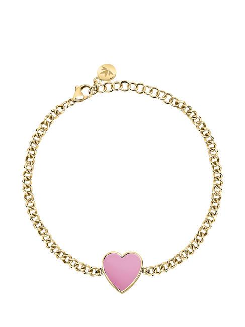 MORELLATO INCANTO Pulsera con corazón acero / rosa - Pulseras