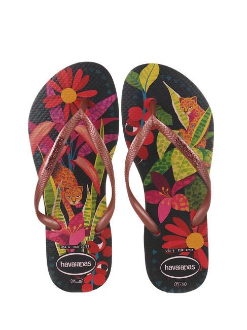 HAVAIANAS  Chanclas TROPICALES DELGADAS salmón - Zapatos Mujer