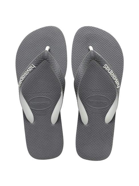 HAVAIANAS Chanclas MEZCLA SUPERIOR GRIS ACERO / GRIS ACERO - Zapatos unisex