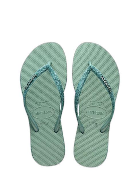 HAVAIANAS SLIM SPARKLE II Chancletas arcilla - Zapatos Mujer