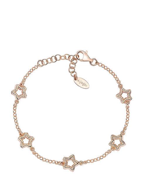 AMEN COCCOLE Pulsera estrella chapada en oro rosa Rosa - Pulseras