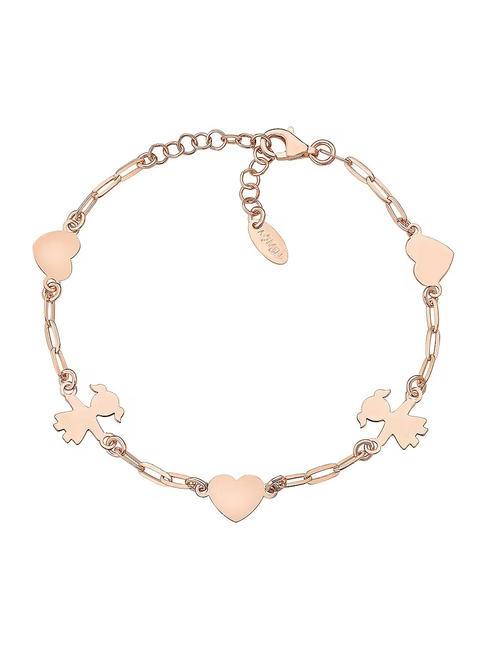 AMEN BOBOLINI Pulsera de plata rosa Rosa - Pulseras