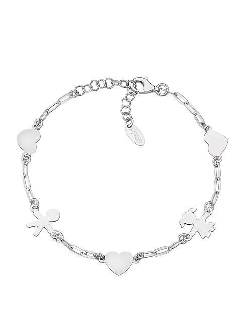 AMEN BOBOLINI Pulsera de plata rodiada rodio - Pulseras