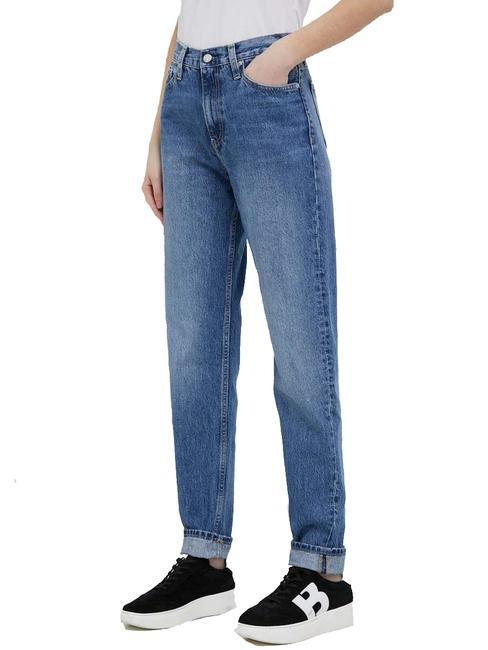 CALVIN KLEIN CK JEANS MOM vaqueros de cintura alta mezclilla mediana - Jeans