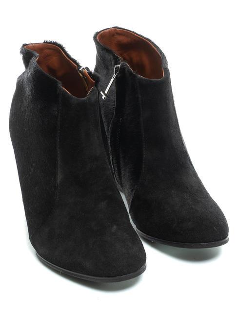 COCCINELLE SUEDE Botines de piel negro - Zapatos Mujer