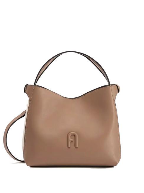 FURLA PRIMULA Bolso de mano bicolor gris - Bolsos Mujer