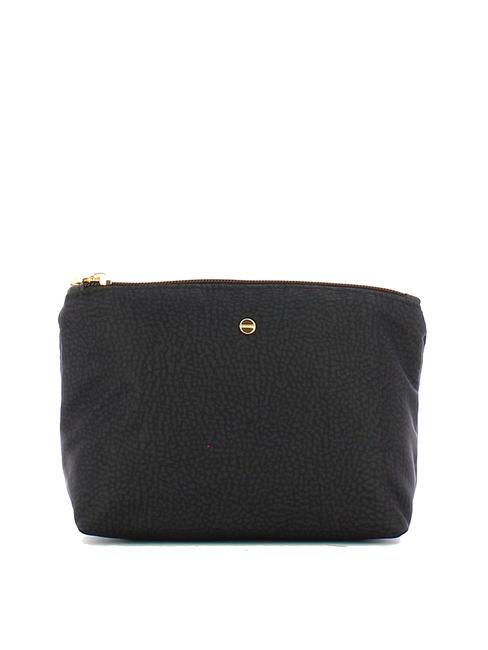 BORBONESE CLASSICA POUCH MEDIUM Belleza negro oscuro - Carteras de mano & Neceser