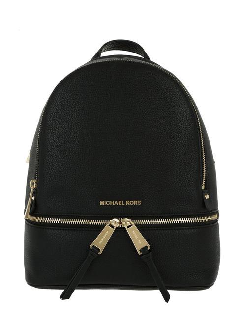 MICHAEL KORS RHEA Mochila de cuero negro - Bolsos Mujer