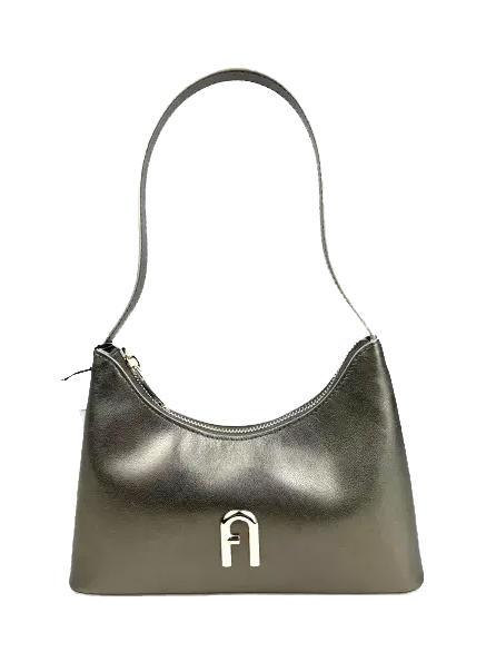 FURLA DIAMANTE Bolso de marco pequeño color oro-bronce - Bolsos Mujer