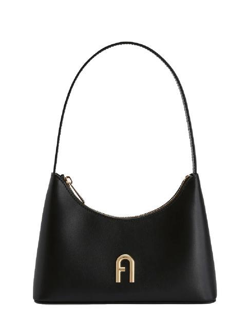 FURLA DIAMANTE Bolso de marco pequeño negro - Bolsos Mujer