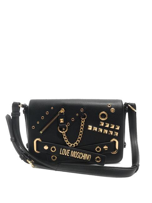 LOVE MOSCHINO STARRYNIGHT bolsa de hombro negro - Bolsos Mujer