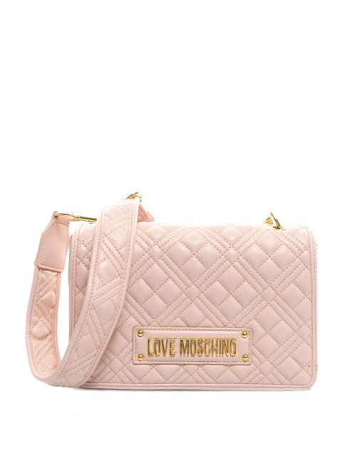 LOVE MOSCHINO QUILTED Bolso bandolera acolchado polvos - Bolsos Mujer