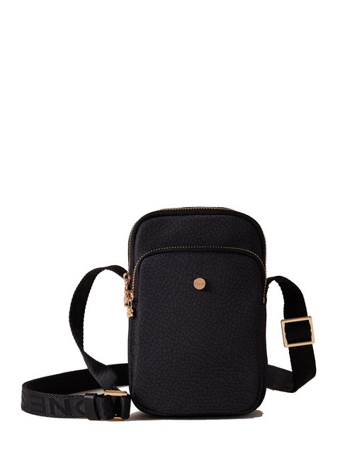 BORBONESE CLASSICA Microbolso porta smartphone negro oscuro - Bolsos Mujer