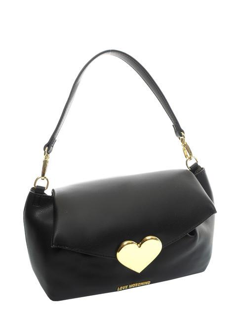 LOVE MOSCHINO GRACIOUS Bolsa de hombro negro - Bolsos Mujer