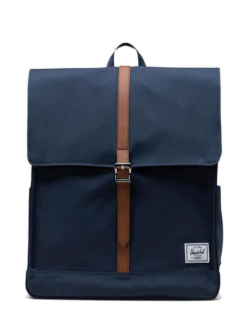 HERSCHEL CITY New Mochila navy tan - Mochilas Escuela & Tiempo Libre