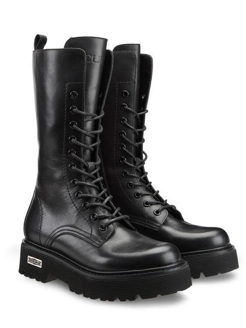 CULT SLASH 3324 Botas de piel con cordones negro - Zapatos Mujer