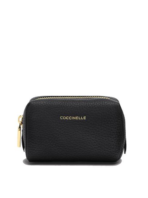 COCCINELLE TRAVEL Neceser de piel negro - Neceser