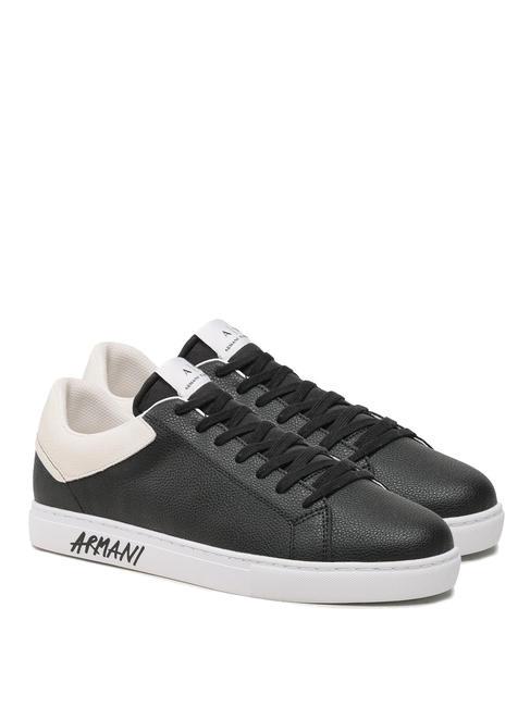 ARMANI EXCHANGE Sneaker pelle Zapatillas bla / ofwh - Zapatos Mujer