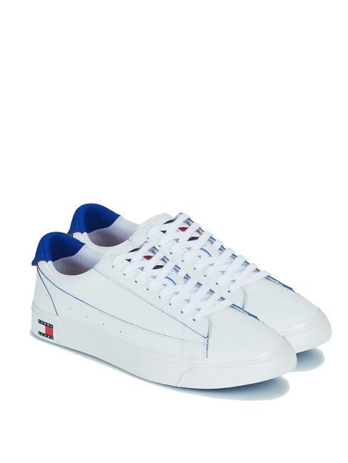 TOMMY HILFIGER TJ VULCANIZED Zapatillas de cuero color crudo - Zapatos Hombre