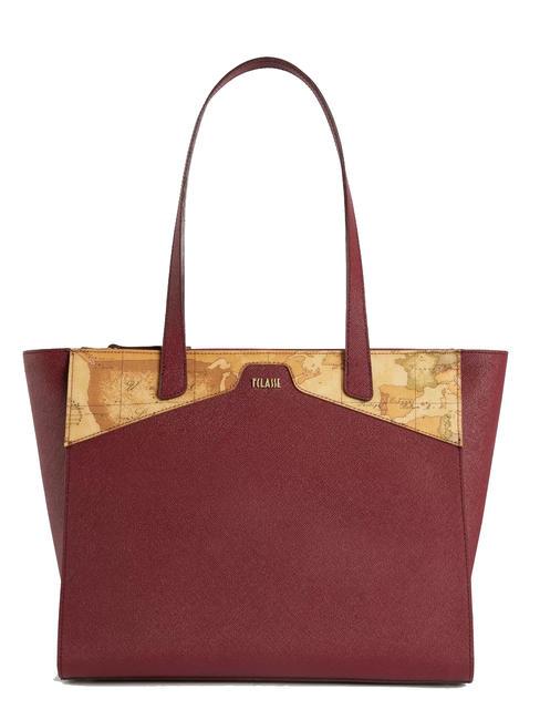 ALVIERO MARTINI PRIMA CLASSE GLAM CITY Bolso shopper grande cabernet - Bolsos Mujer