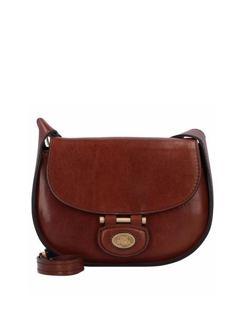 THE BRIDGE DORA Bolso bandolera en piel BROWN - Bolsos Mujer